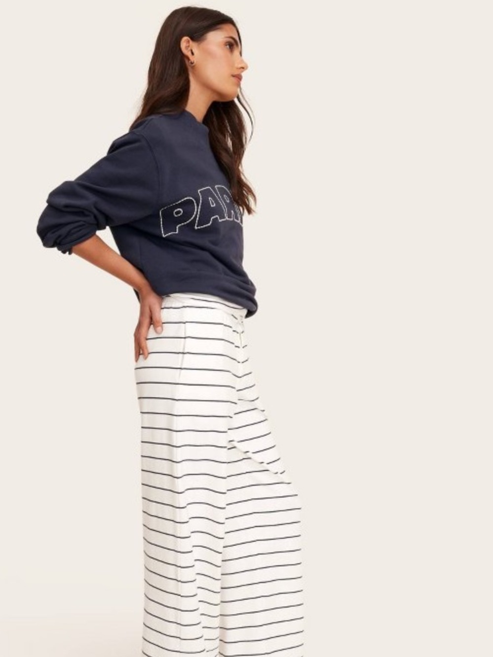 Parke x Target high rise boxer knit pants